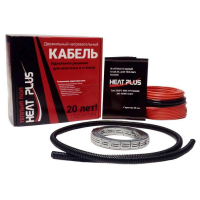 Кабель нагревательный  850 Вт, Heat Plus (20вт*42,5м.п, двухжильный) S=4,8м2 - 5,7м2