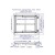 Люк напольный стальной ЛНСЭ 60*60 (Ш*В,см.), с амортизаторами