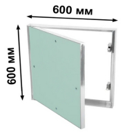Люк под покраску  60*60 Короб 30 (Ш*В см)